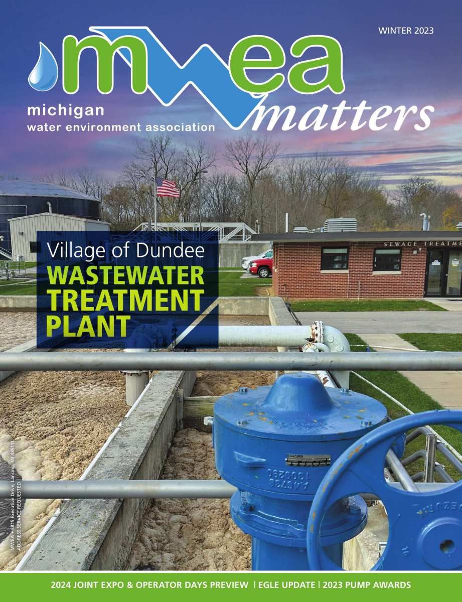 MWEA Matters Magazine Michigan Water Environment Association